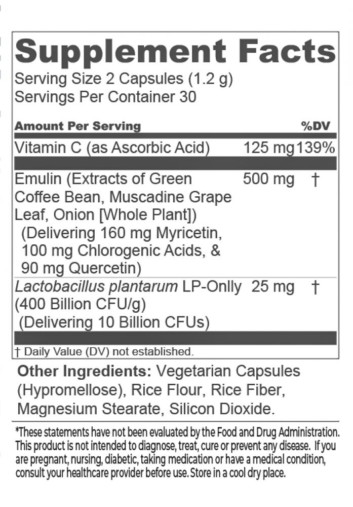 Emulin5 Ingredients